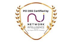 PCI DSS Certification - Meeting rigorous standards for secure payment processing.