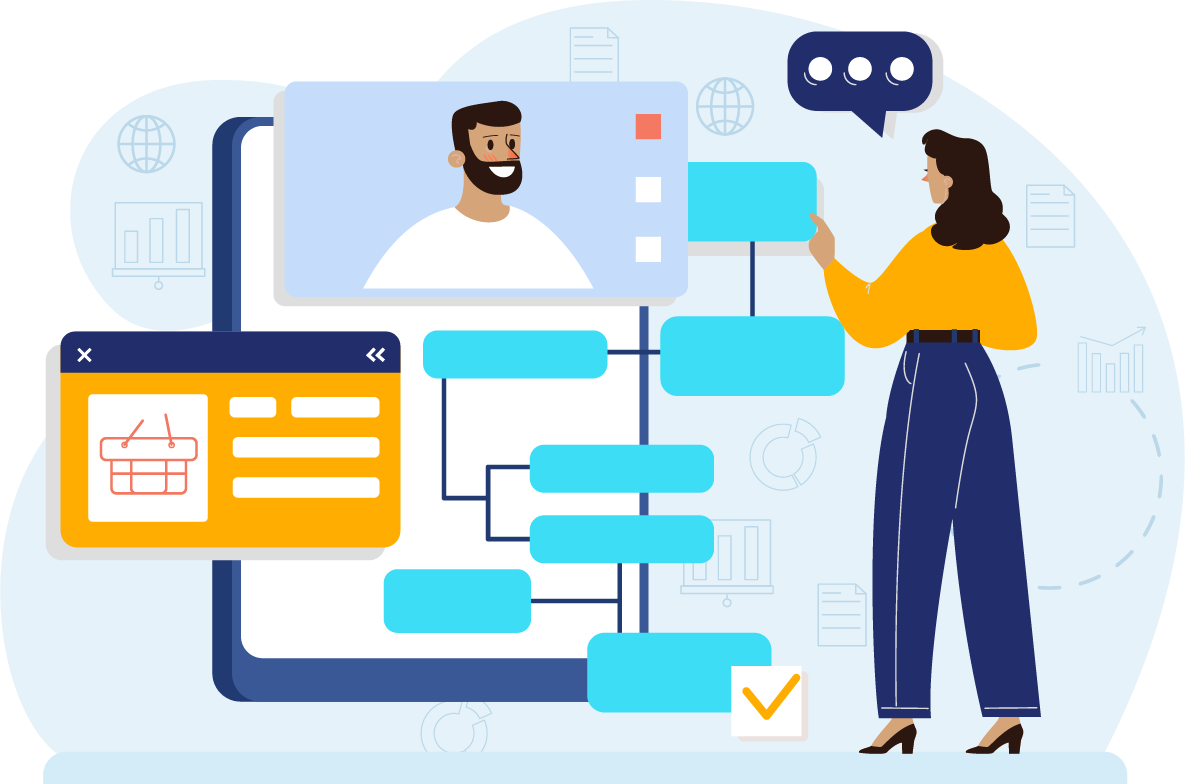 Customer churn rate dashboard